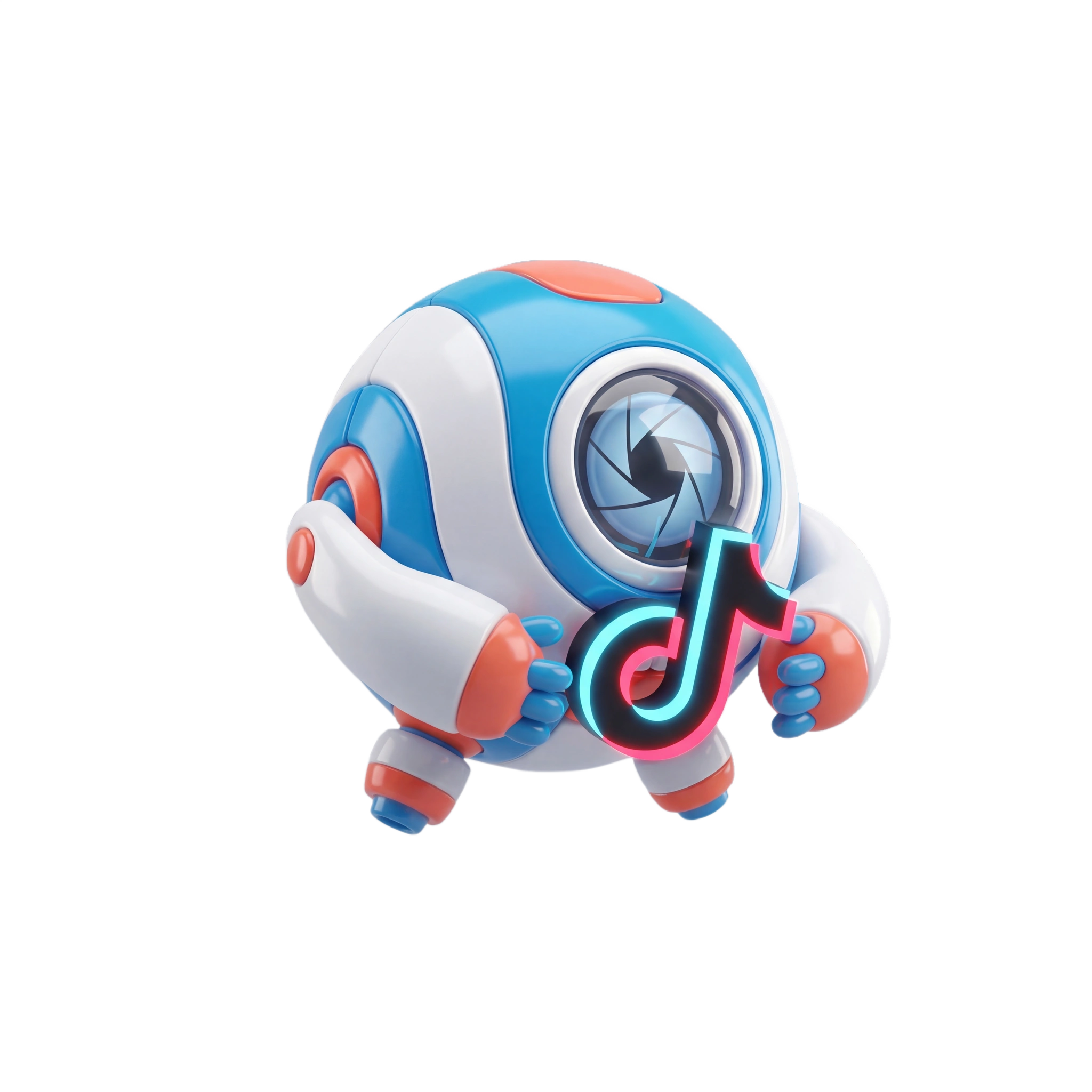 TikTok Downloader Mascot